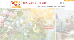 Desktop Screenshot of ciderweeknyc.com